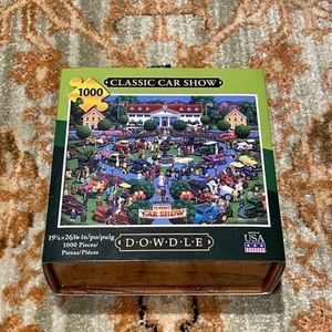 1000 Piece Classic Car Show Jigsaw Puzzle